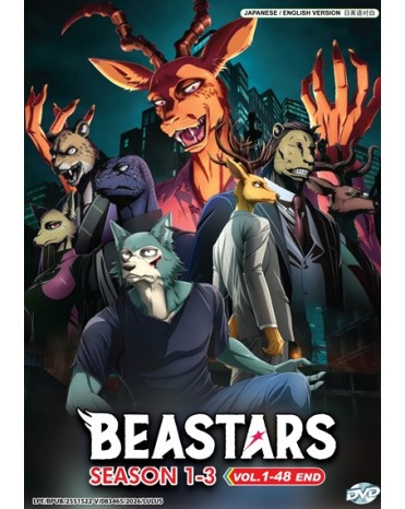 ENG DUB * BEASTARS SEASON 1-3 VOL.1-48 END